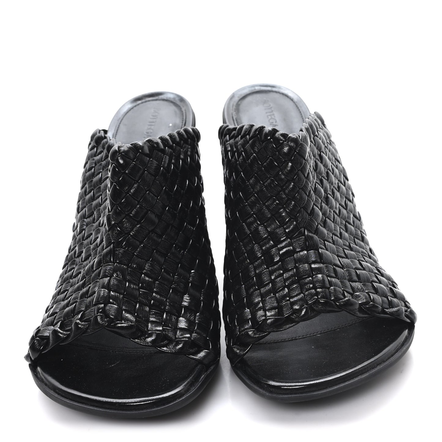 Nappa Intrecciato Atomic Sandals 41 Black