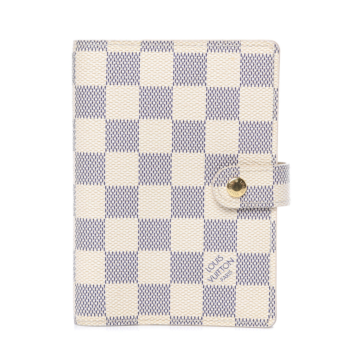 Damier Azur Small Ring Agenda Cover