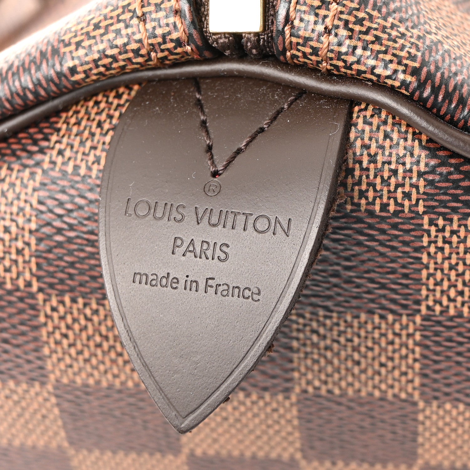 Louis Vuitton Damier Ebene Speedy 30 6 of 10