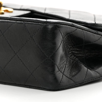 Chanel Lambskin Quilted Small Double Flap Black 11 of 16