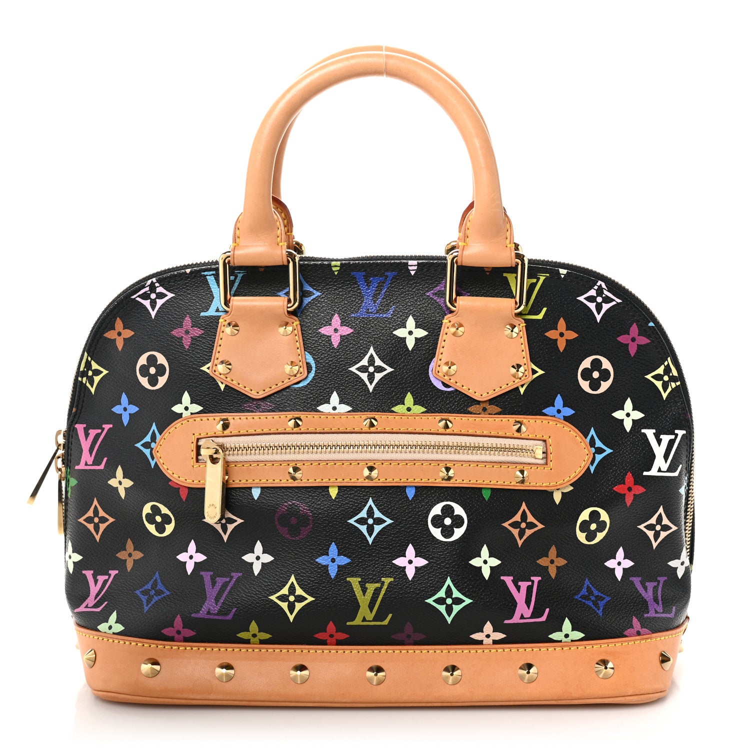 Louis Vuitton Monogram Multicolor Alma Black 1 of 10