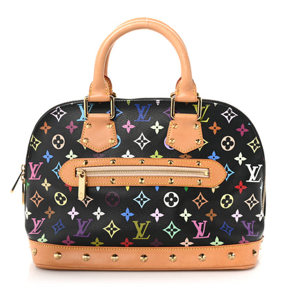 Louis Vuitton Monogram Multicolor Alma Black 1 of 10