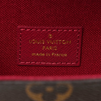 Louis Vuitton Monogram Pochette Felicie Chain Wallet Fuchsia 6 of 11