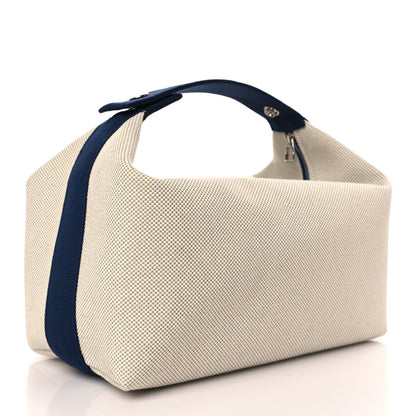 Hermes Canvas Large Bride-A-Brac Cabriole Case Bleu Nattier 3 of 7