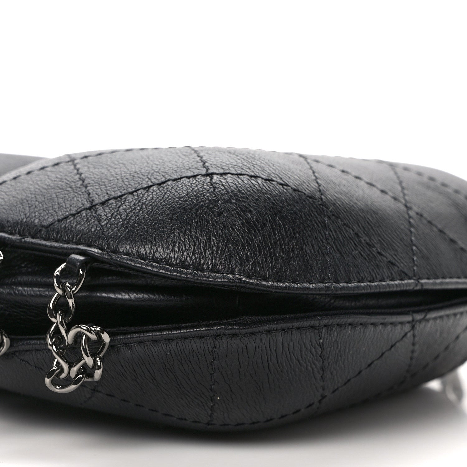Chanel Calfskin Quilted Small Gabrielle Bucket Black 8 of 9