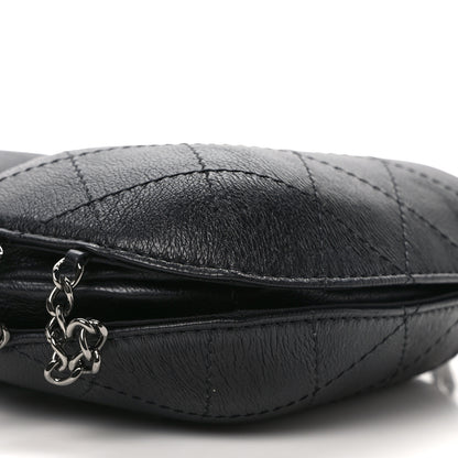 Chanel Calfskin Quilted Small Gabrielle Bucket Black 8 of 9