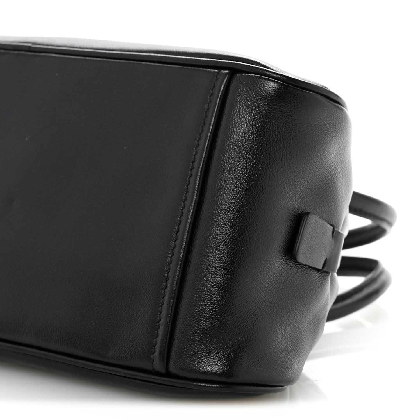 Grace Lux Triangle Top Handle Shoulder Bag Black