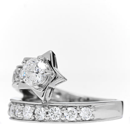 Parker & West by FASHIONPHILE Platinum Diamond 1.50ctw Shooting Star Ring  53 6.5 3 of 10