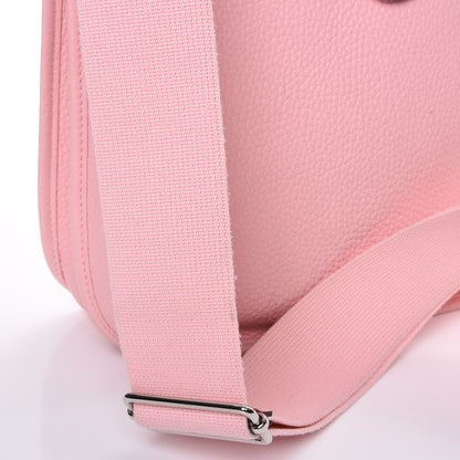 Hermes Taurillon Clemence Evelyne III PM Rose Sakura 8 of 11