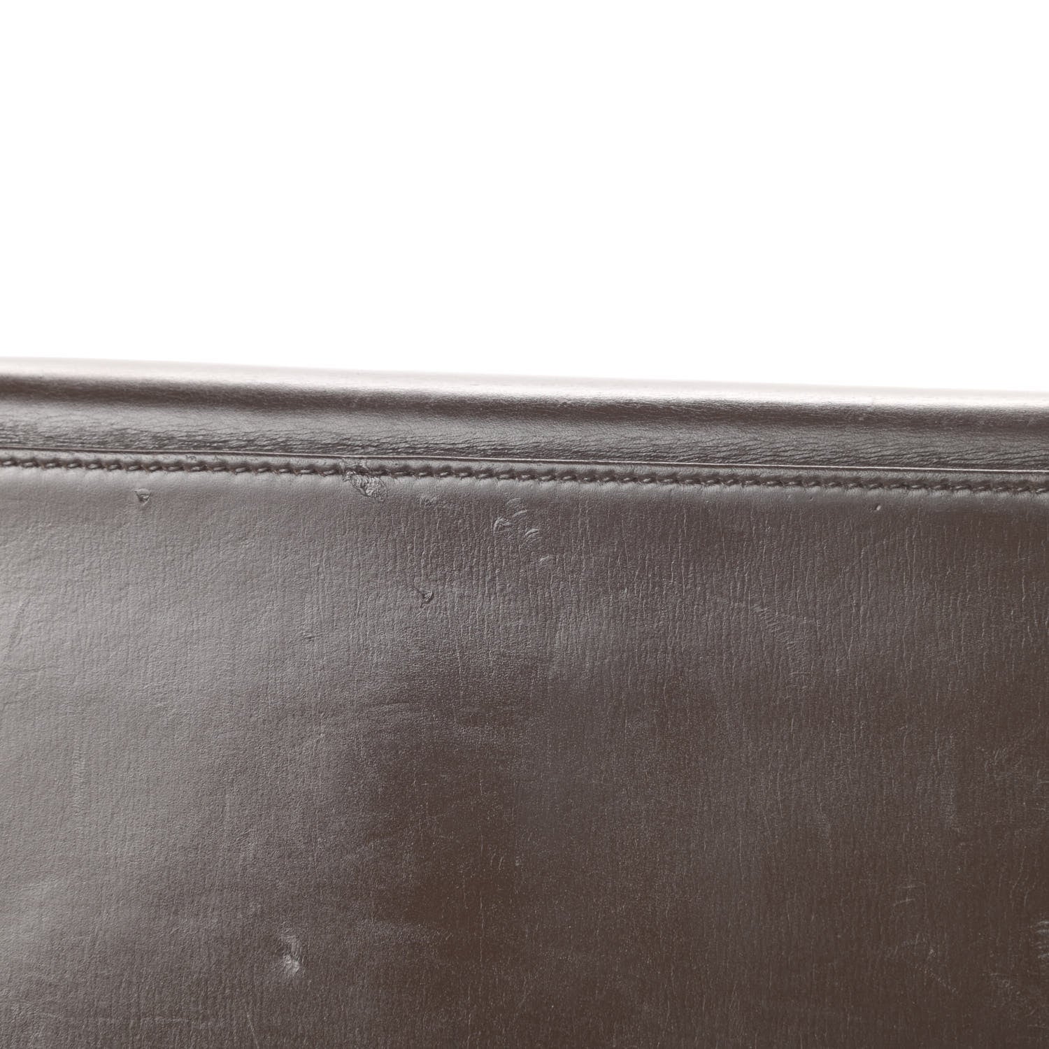 Hermes Box Kelly Retourne 32 Chocolate 19 of 21