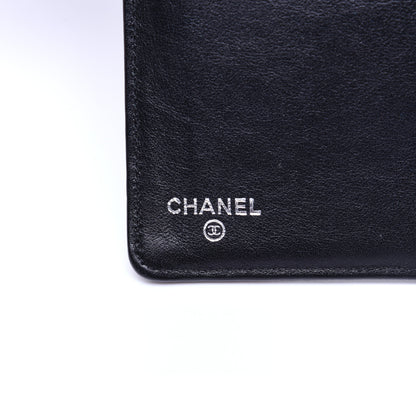 Chanel Caviar Timeless CC Yen Wallet Black 9 of 12