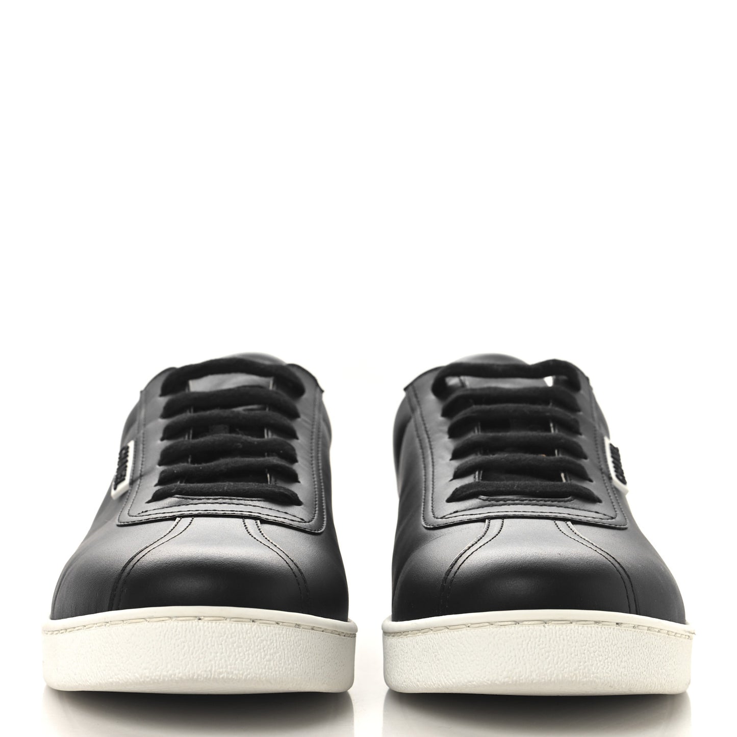Calfskin CC Mens Sneakers 44 Black