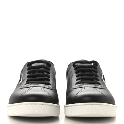 Chanel Calfskin CC Mens Sneakers 44 Black 3 of 8