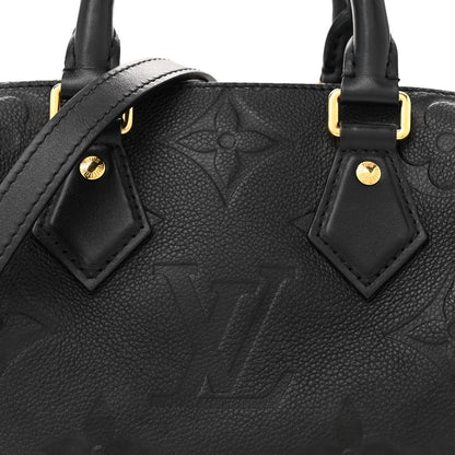 Louis Vuitton Empreinte Monogram Giant Speedy Bandouliere 20 Black 7 of 11