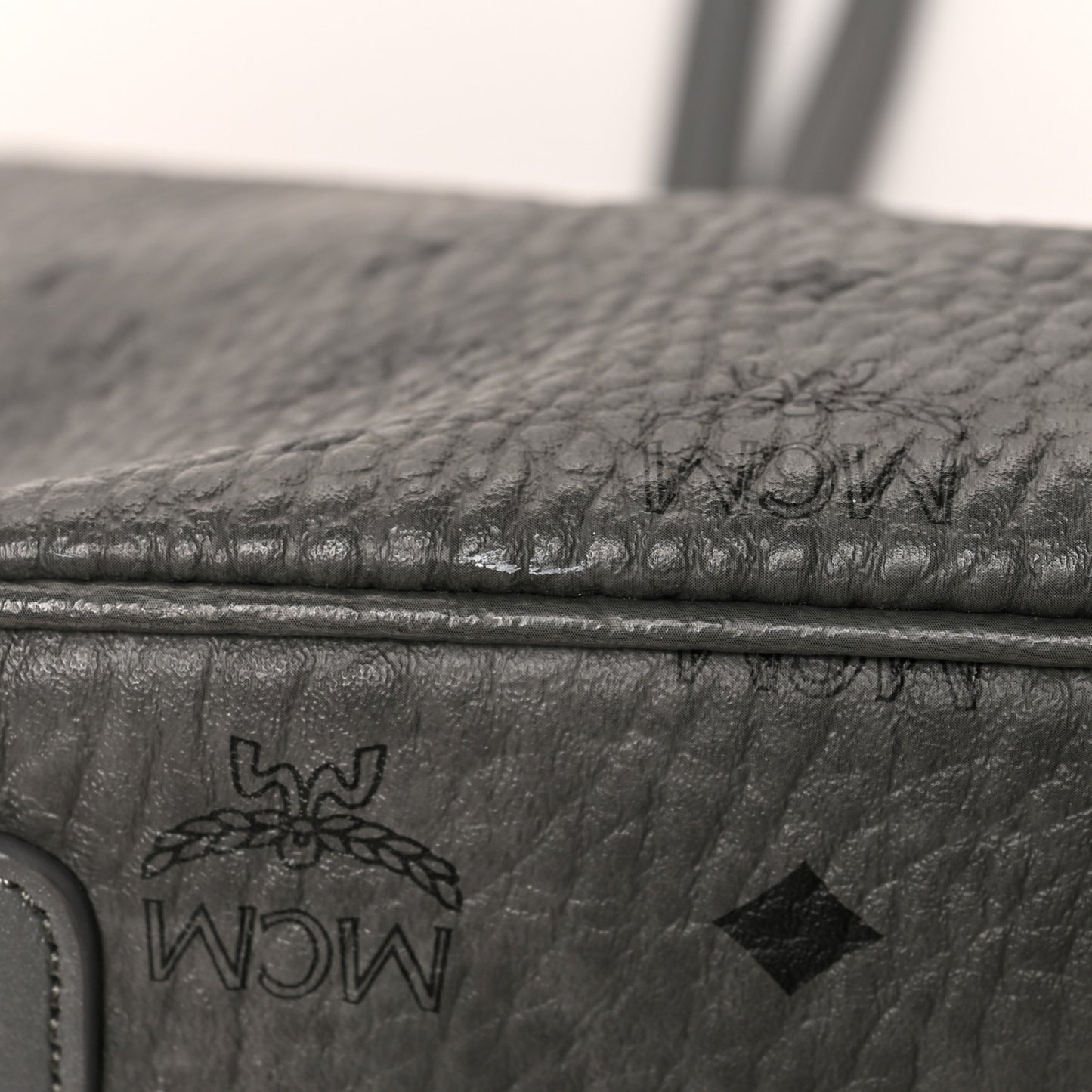 Visetos Medium Liz Reversible Shopper Tote Phantom Grey