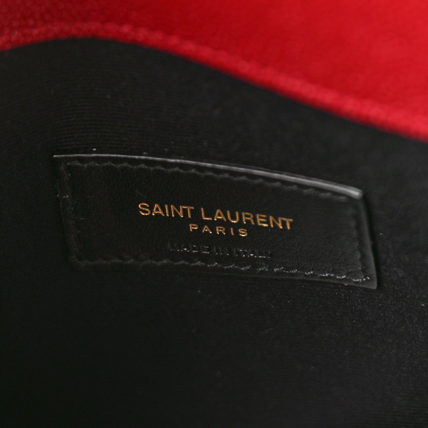 Saint Laurent Grain De Poudre Uptown Pouch Opyum Red 6 of 8