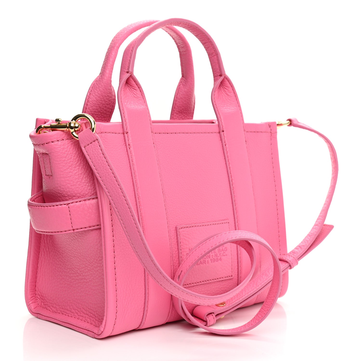 Marc Jacobs Grained Calfskin Small The Tote Bag Morning Glory 3 of 15