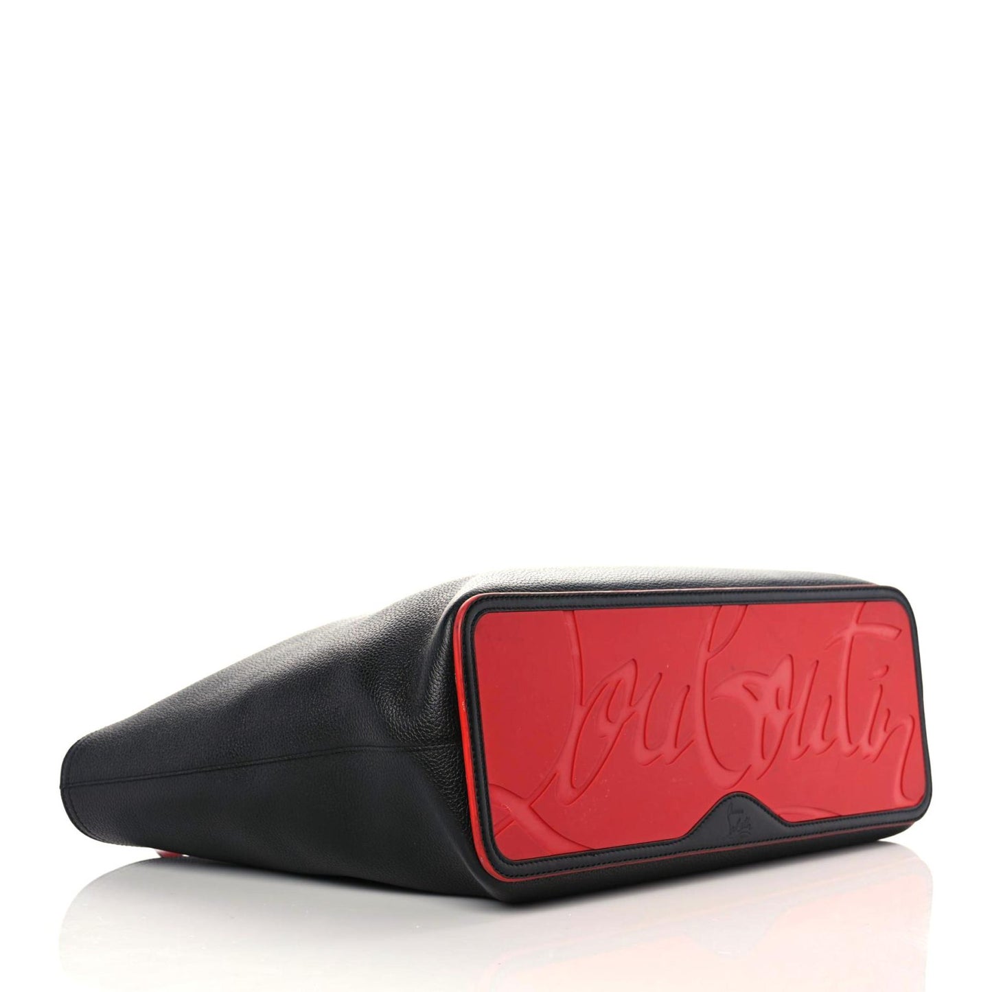 Calfskin Spikes East West Cabata Tote Black