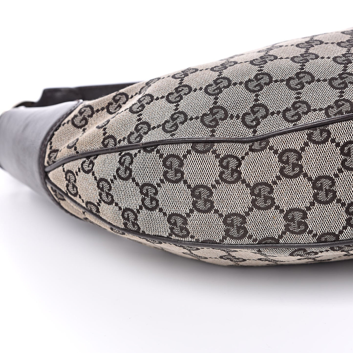 Monogram Half Moon Hobo Dark Brown