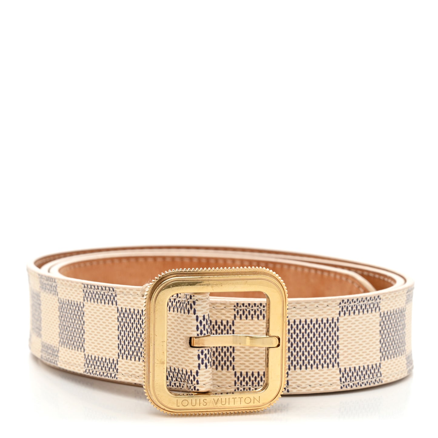 Damier Azur 30mm Tresor Belt 90 36