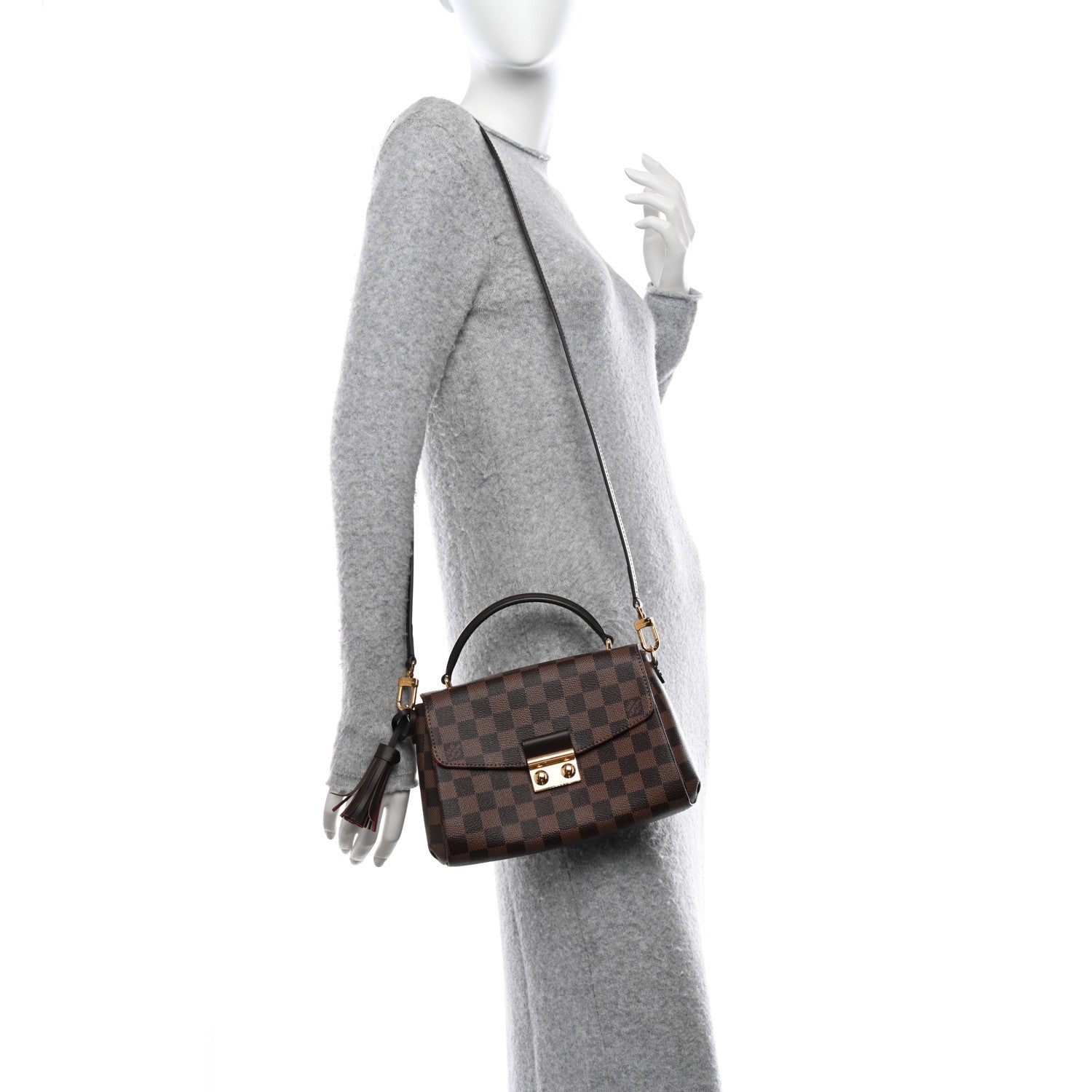 Louis Vuitton LOUIS VUITTON Damier Ebene Croisette 2 of 11