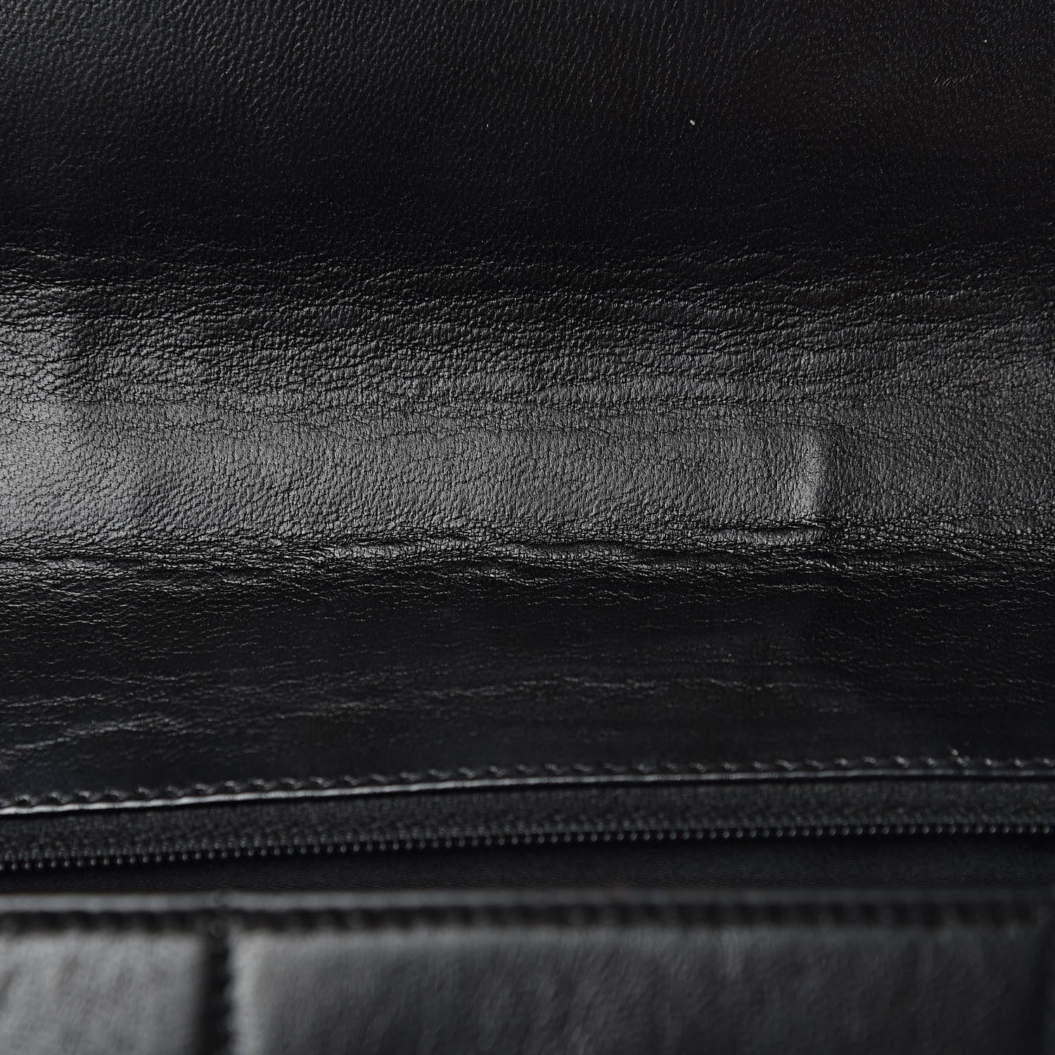 Chanel Lambskin Vertical Quilt Jumbo Single Flap Black 9 of 24
