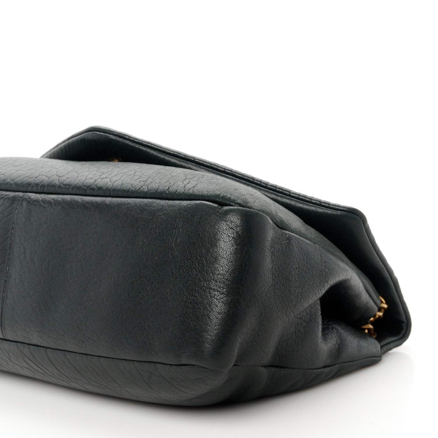Saint Laurent Grained Lambskin Large Calypso Black 11 of 12