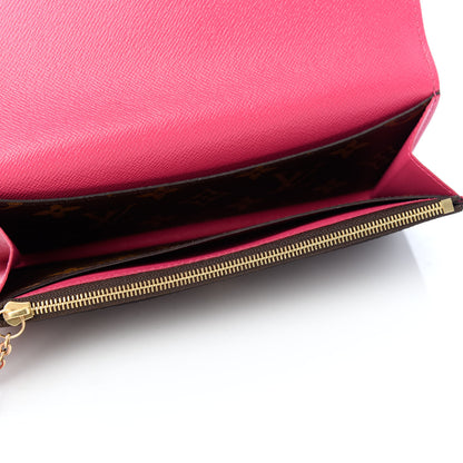 Louis Vuitton Monogram Bloom Flower Emilie Wallet 5 of 8
