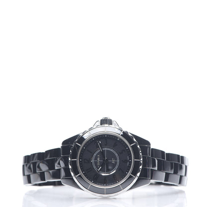 Chanel Stainless Steel Ceramic 29mm J12 Quartz Watch Black 2 of 4