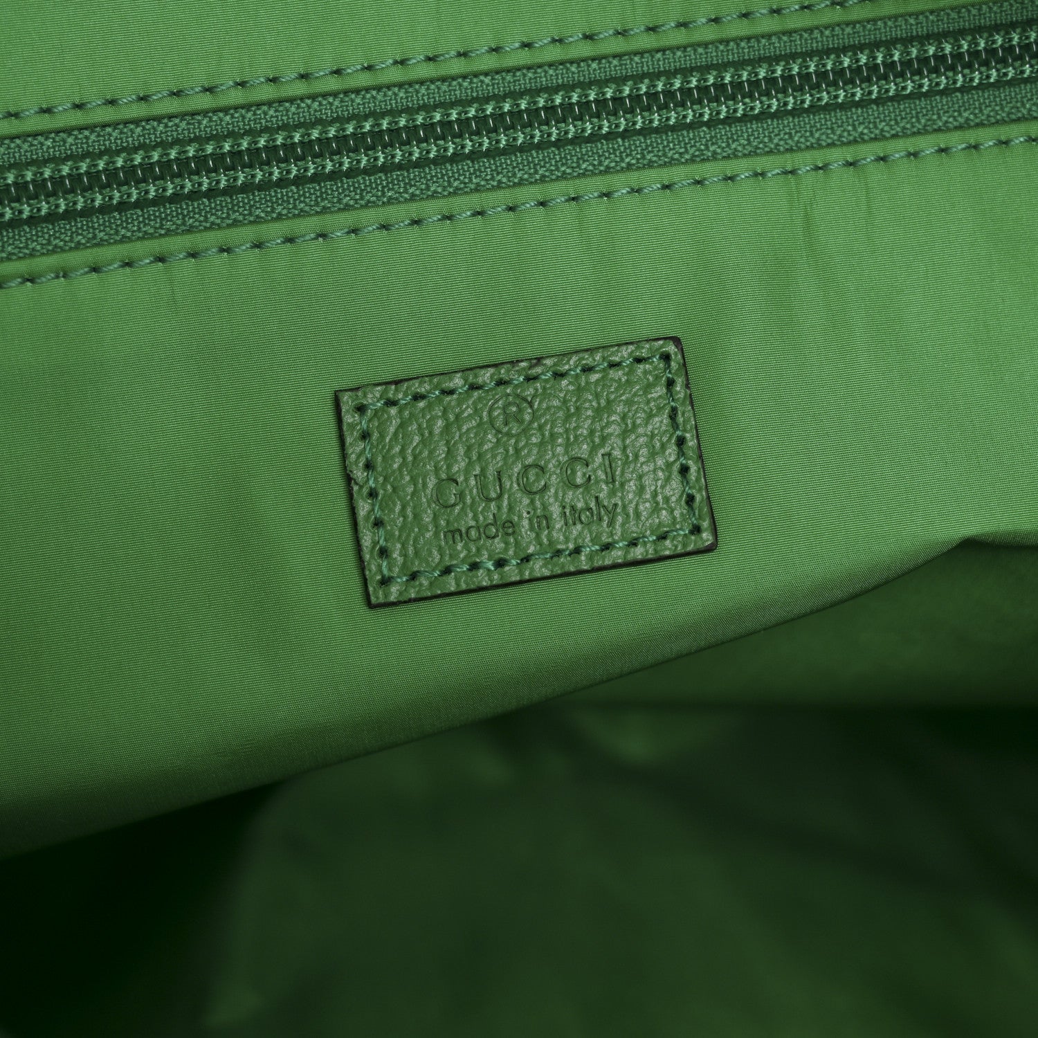 Gucci Crystal Monogram Web Medium Duffle Bag Green 5 of 9
