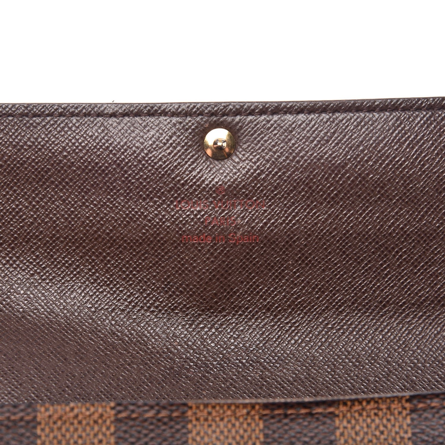 Louis Vuitton Damier Ebene Sarah Wallet 6 of 13