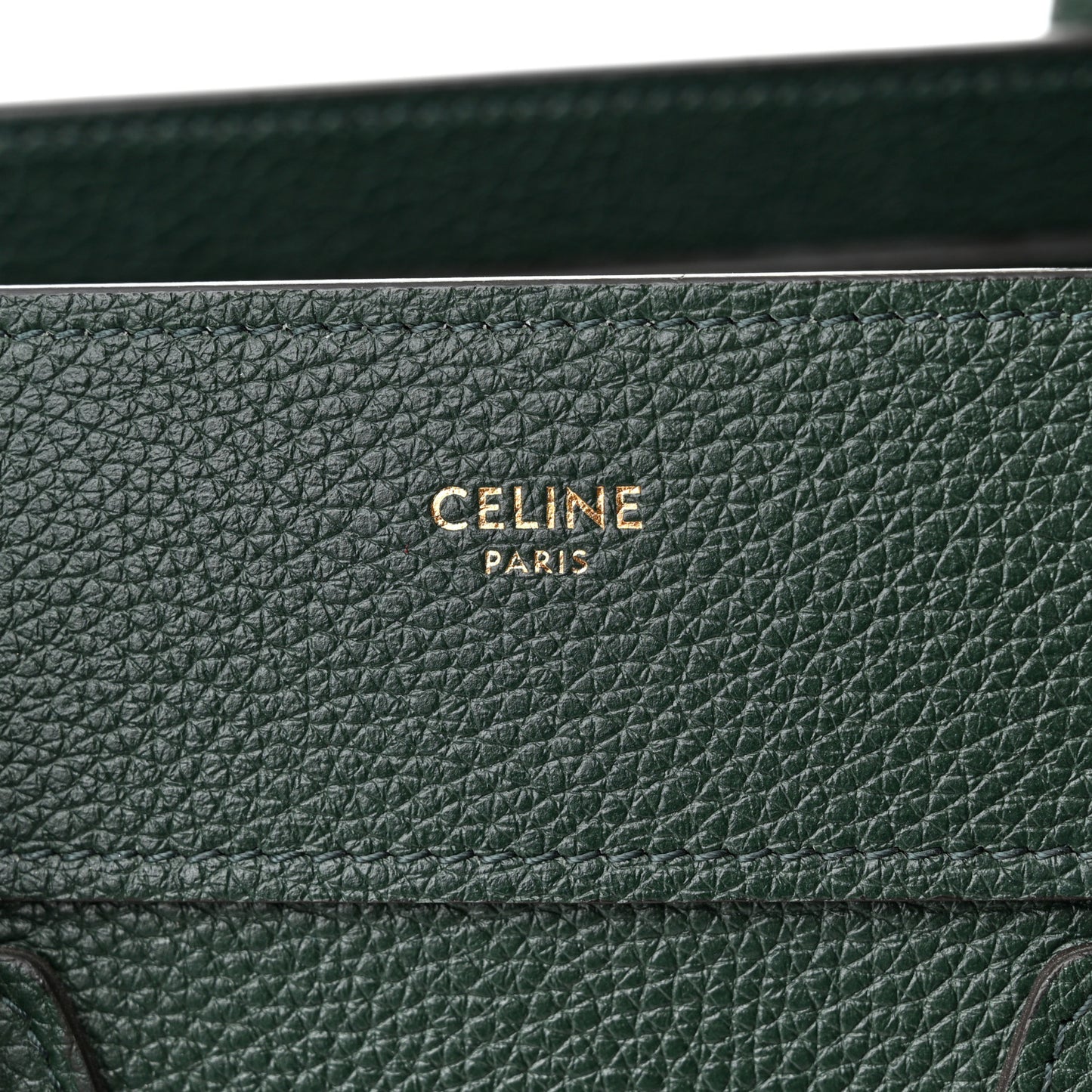 Drummed Calfskin Micro Luggage Amazone