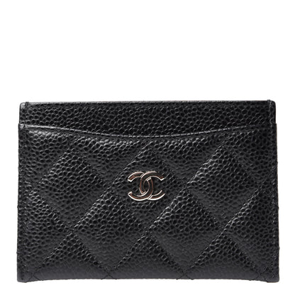 Chanel Caviar Quilted Card Holder Black 1 of 8