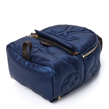Louis Vuitton Econyl Mini Monogram Pillow Palm Springs Backpack Mini Navy 10 of 11