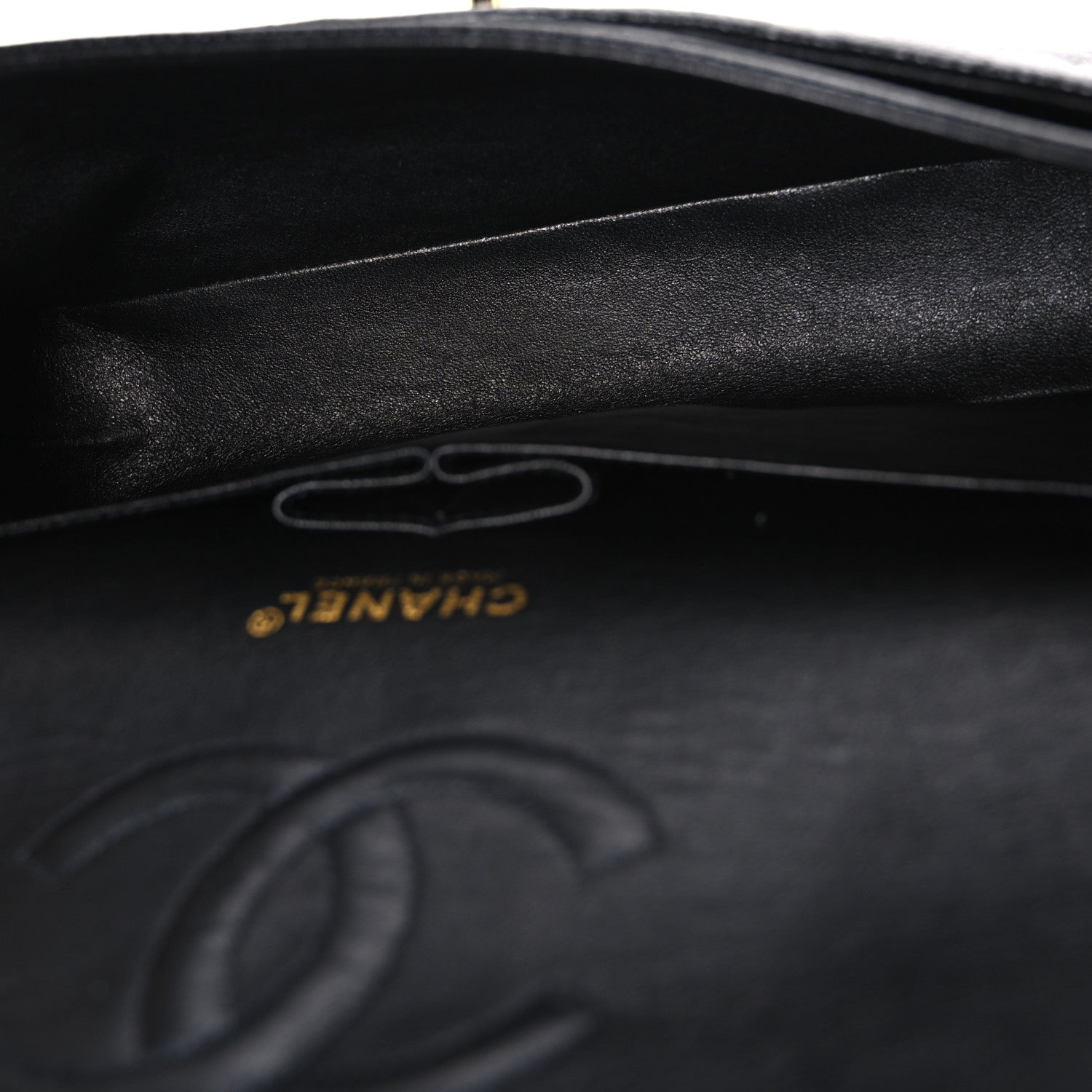 Chanel Caviar Quilted Medium Double Flap Black 4 of 10