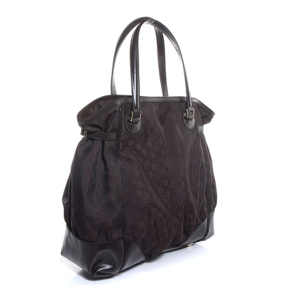 Gucci Monogram Full Moon Tote Brown 3 of 7