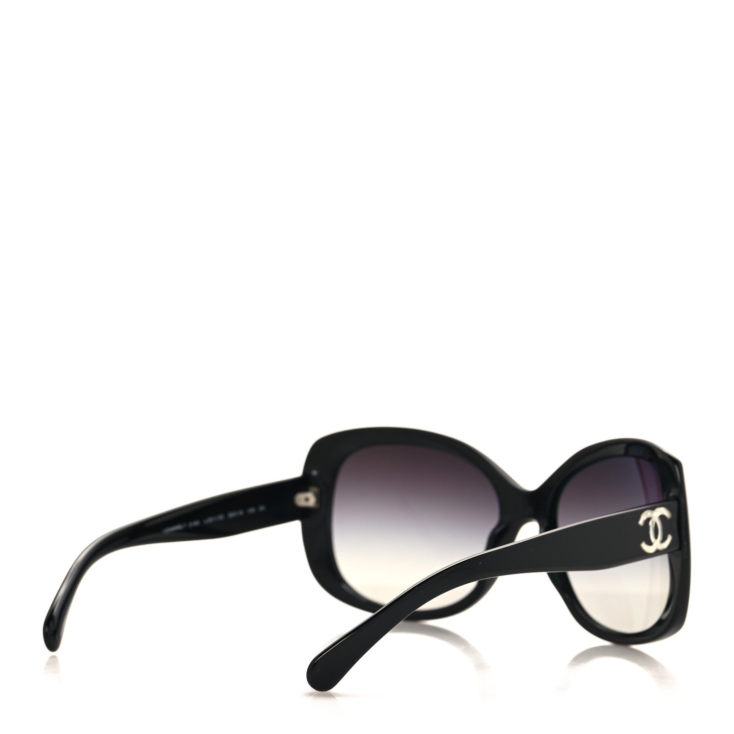 Chanel Acetate Polarized CC Sunglasses 5183 Black 4 of 7