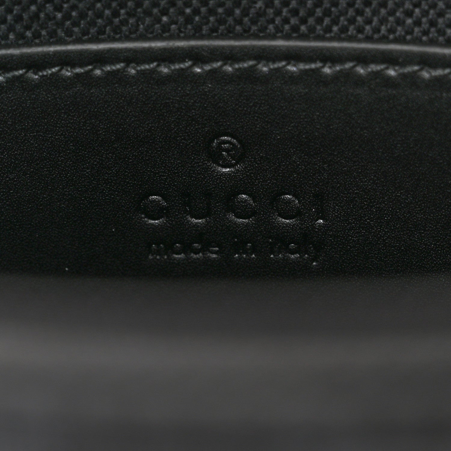 Gucci GG Supreme Monogram Web Small Flat Messenger Bag Black Grey 7 of 11