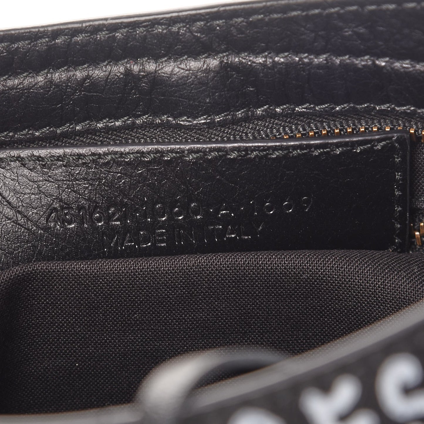 Agneau Graffiti All Over Classic Hardware S City Black Multicolor