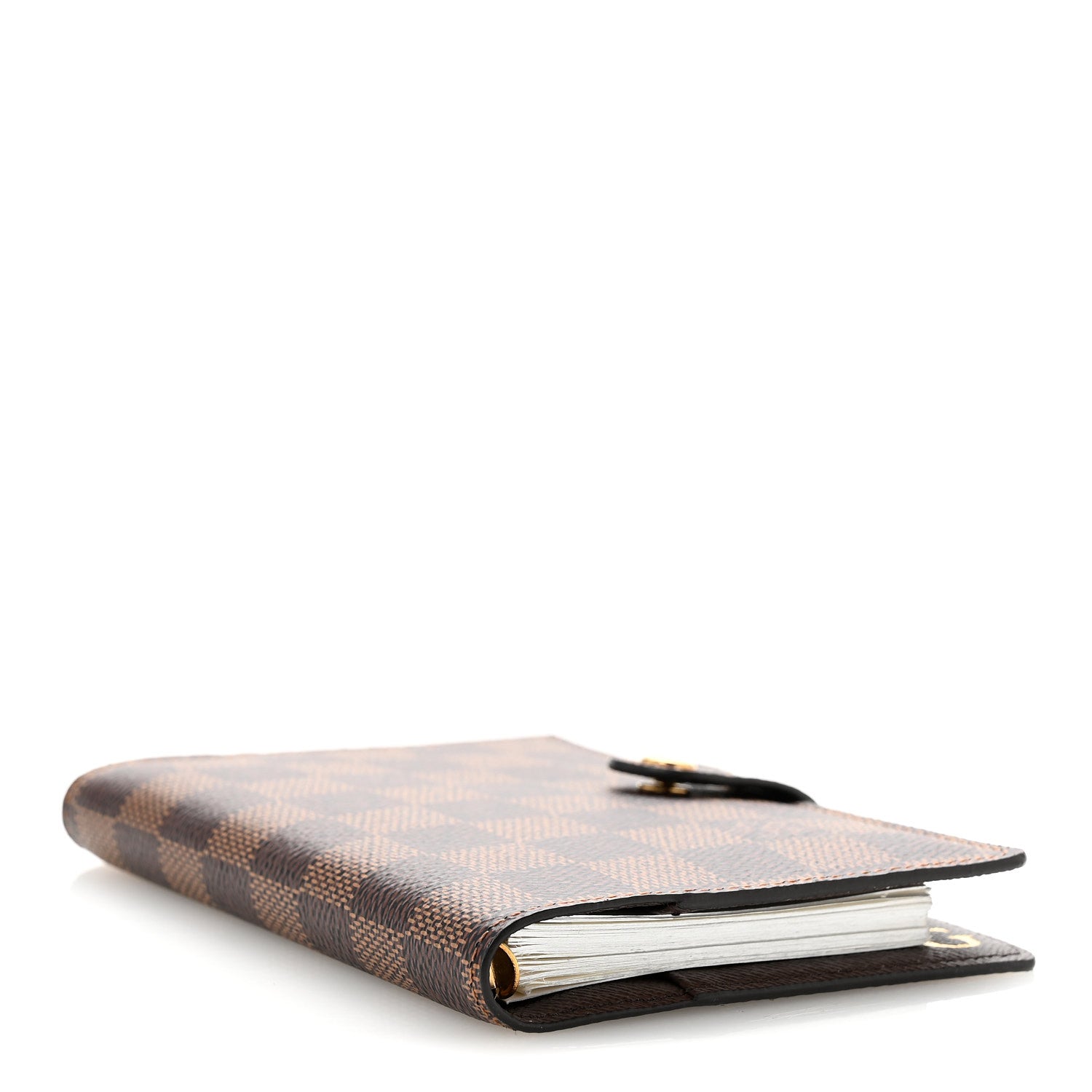 Louis Vuitton Damier Ebene Small Ring Agenda Cover 4 of 8