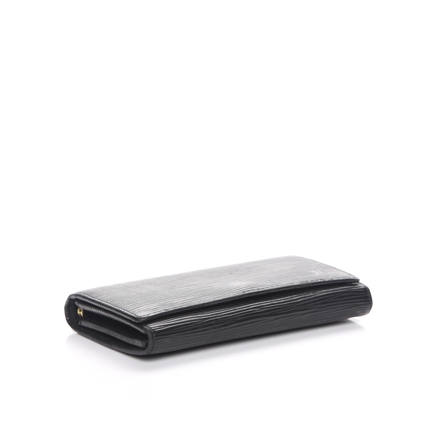 Louis Vuitton Epi Porte-Monnaie Billets Tresor Wallet Black 4 of 7