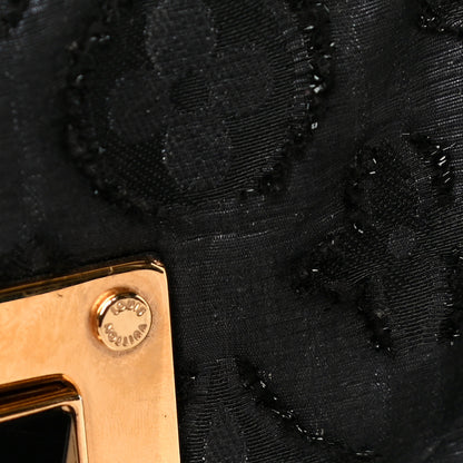 Louis Vuitton Lurex Quilted Monogram Altair Clutch Black 8 of 23