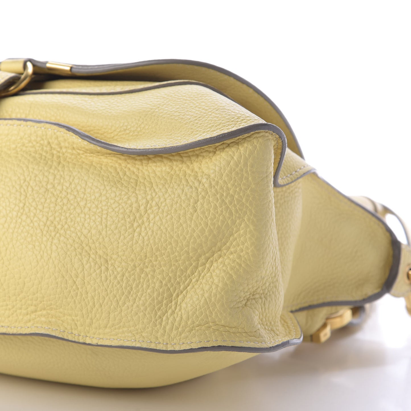 Calfskin Medium Marcie Satchel Sunlight