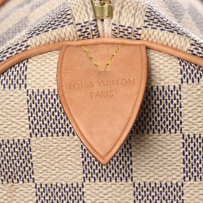 Louis Vuitton Damier Azur Speedy 35 8 of 17