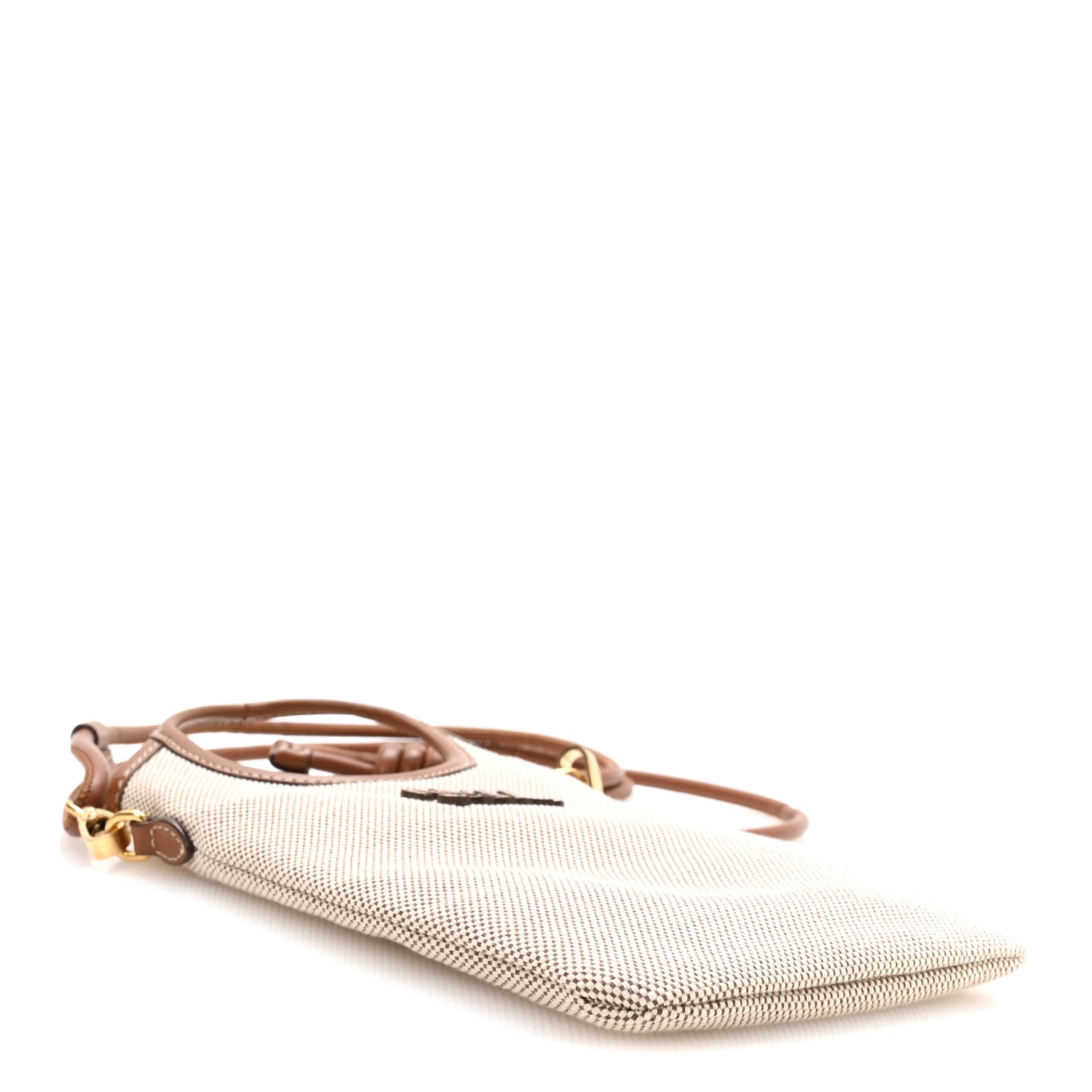 Miu Miu Canvas Ivy Smartphone Case Beige Brandy 4 of 12