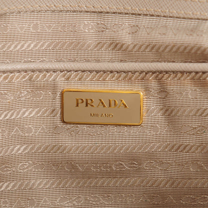 Prada Saffiano Medium Galleria Double Zip Tote Pomice 6 of 11