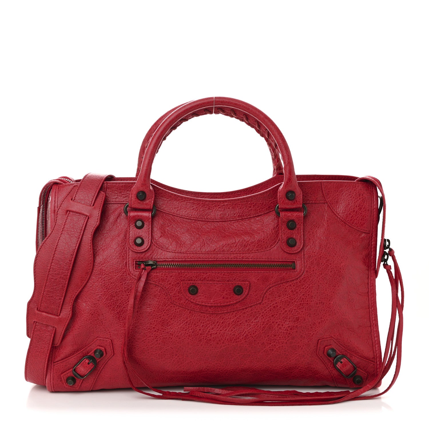 Balenciaga Agneau Classic Hardware City Rouge Coquelicot 1 of 11