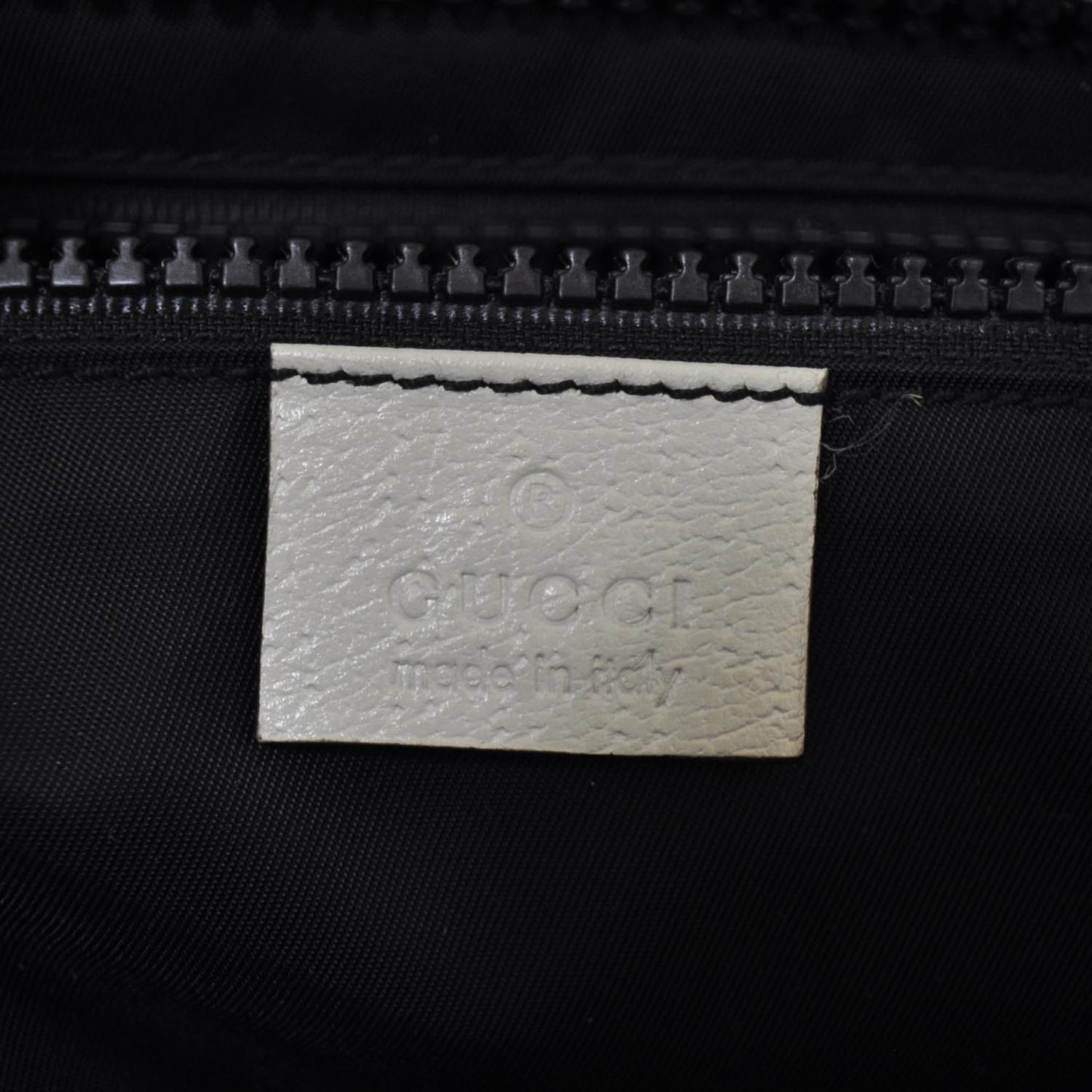 Coated Canvas Trademark Logo Tote Black