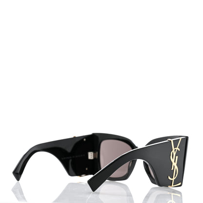 Saint Laurent Acetate Blaze Sunglasses SL M119 Black 4 of 9