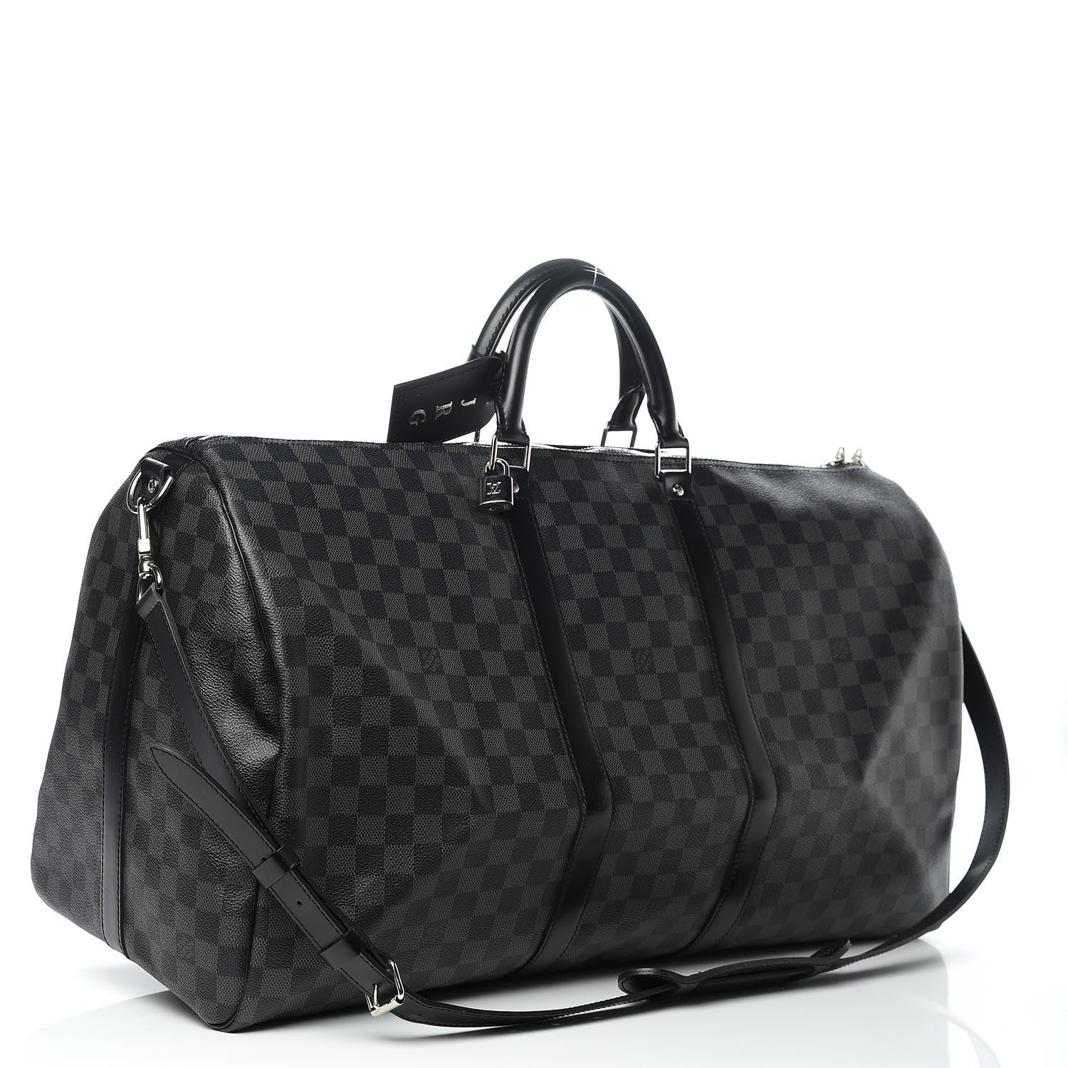 Louis Vuitton Damier Graphite Keepall Bandouliere 55 3 of 13